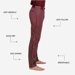 Personalized Pinstripe Baseball Pants - Custom Colors Baseball Uniform Pants