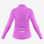 Premium Women's Long Sleeve Cycling Jersey in Bright Purple - K2 Sportswear | Custom Sports Uniforms & Apparels - K2 Sportswear