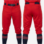 Personalized Baseball Knicker Pants - Custom Piping Baseball Uniform Pants