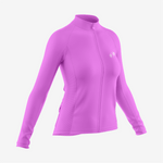 Premium Women's Long Sleeve Cycling Jersey in Bright Purple - K2 Sportswear | Custom Sports Uniforms & Apparels - K2 Sportswear