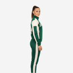 Custom Cheerleading Tracksuit Set Green - Full Zip Warmup Jacket & Pants Team Suit