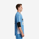 Custom Baseball Team Jersey in Sky - Full Button Custom Name & Number
