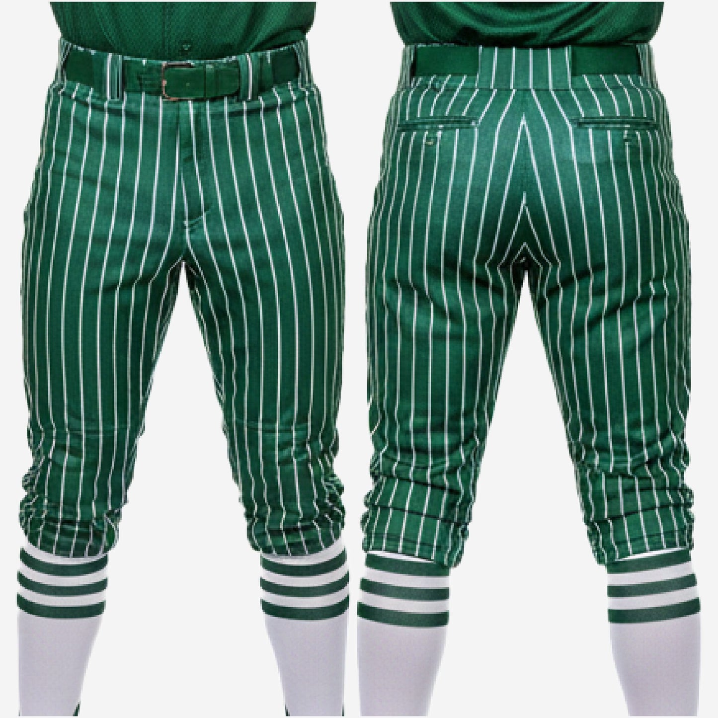 Personalized Baseball Knicker Pants - Custom Pinstripe Baseball Uniform Pants