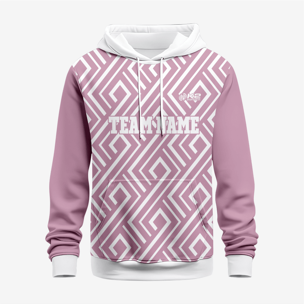 Personalized Wrestling Hoodie in Pastel Purple