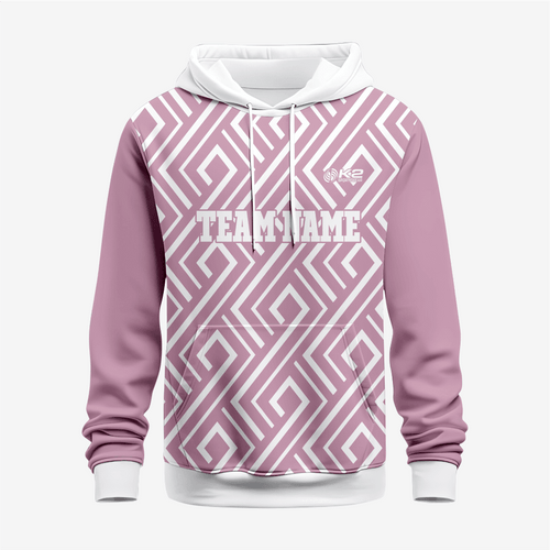 Personalized Wrestling Hoodie in Pastel Purple - K2 Sportswear | Custom Sports Uniforms & Apparels - K2 Sportswear
