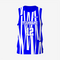 Men's Personalized Blue Lacrosse Pinnie