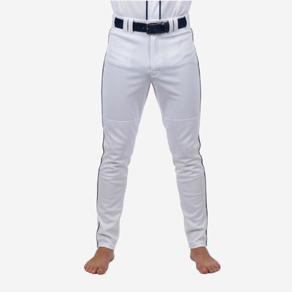 Custom Baseball Pants - Custom Team Colors Uniform Pants in White