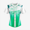 Personalized Softball Jersey – Paris Green Full Button Style