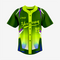 Softball Full Button Jersey – Custom Yellow Green for Teams