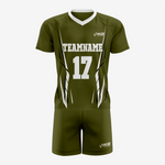 Custom Lacrosse Uniform in Army Green – Play in Style - K2 Sportswear | Custom Sports Uniforms & Apparels - K2 Sportswear