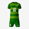 Green Custom Volleyball Uniform Set for Teams