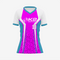 Custom Softball V-Neck Jersey for Men/Women – Deep Magenta