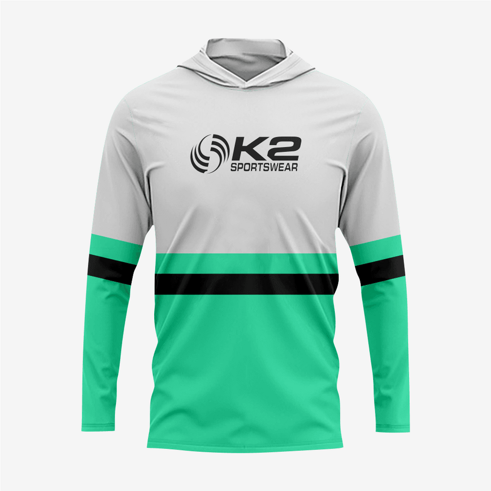 Personalized Softball T-Shirt Hoodie in Paris Green for Men/Women/Youth