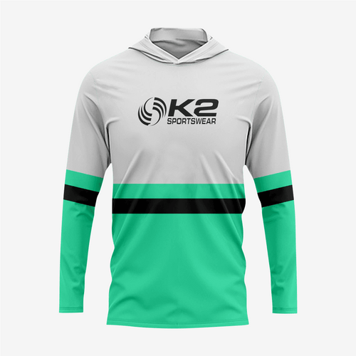 Personalized Softball T-Shirt Hoodie in Paris Green for Men/Women/Youth - K2 Sportswear | Custom Sports Uniforms & Apparels - K2 Sportswear
