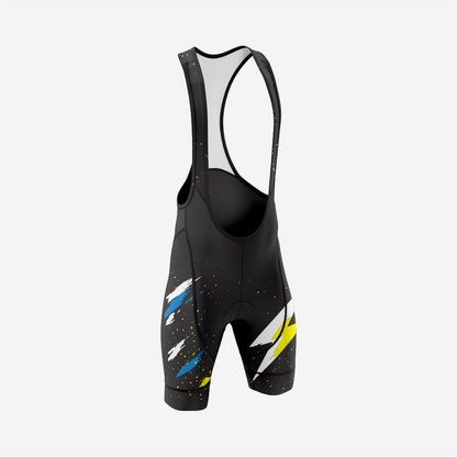 High Performance Men's Cycling Bib Shorts in Black