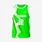 Men's Personalized Lime Green Lacrosse Pinnie