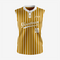 Custom Bronze Sleeveless 2 Button Softball Jersey – Perfect for Men/Women