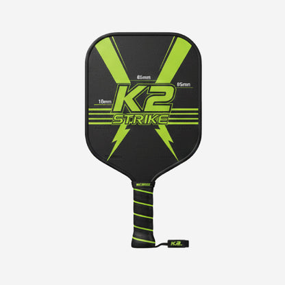 Custom Pickleball Paddle - Black Graphite Pickleball Racket - K2 Strike Paddle