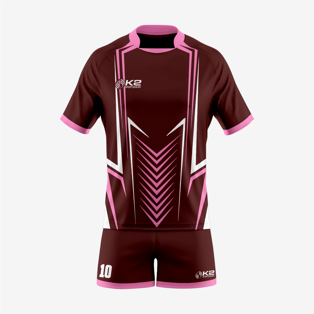 Custom Dark Sienna Rugby Gear for Your Team