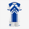 Personalized Blue/White Volleyball Uniform Set for Athletes