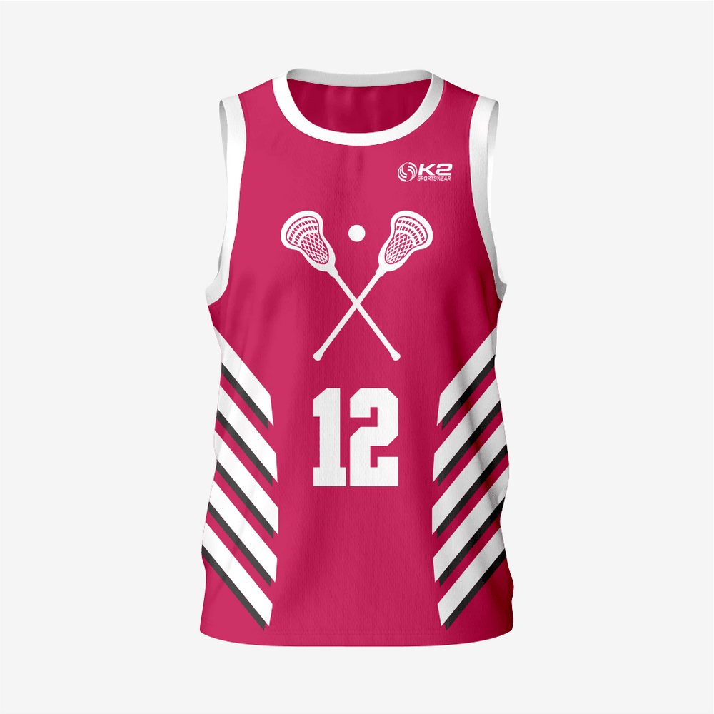 Custom Men's Mulberry Lacrosse Pinnie