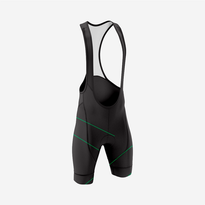 Premium Men’s Cycling Apparel – Road Cycling Jersey & Bib Shorts in Dark Green