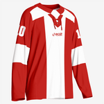 Red Custom Ice Hockey Jersey – Team Wear - K2 Sportswear | Custom Sports Uniforms & Apparels - K2 Sportswear
