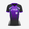 Custom Indigo/Black Softball V-Neck Jersey for Men/Women