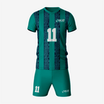 Premium Custom Dark Green Volleyball Uniform Set - K2 Sportswear | Custom Sports Uniforms & Apparels - K2 Sportswear