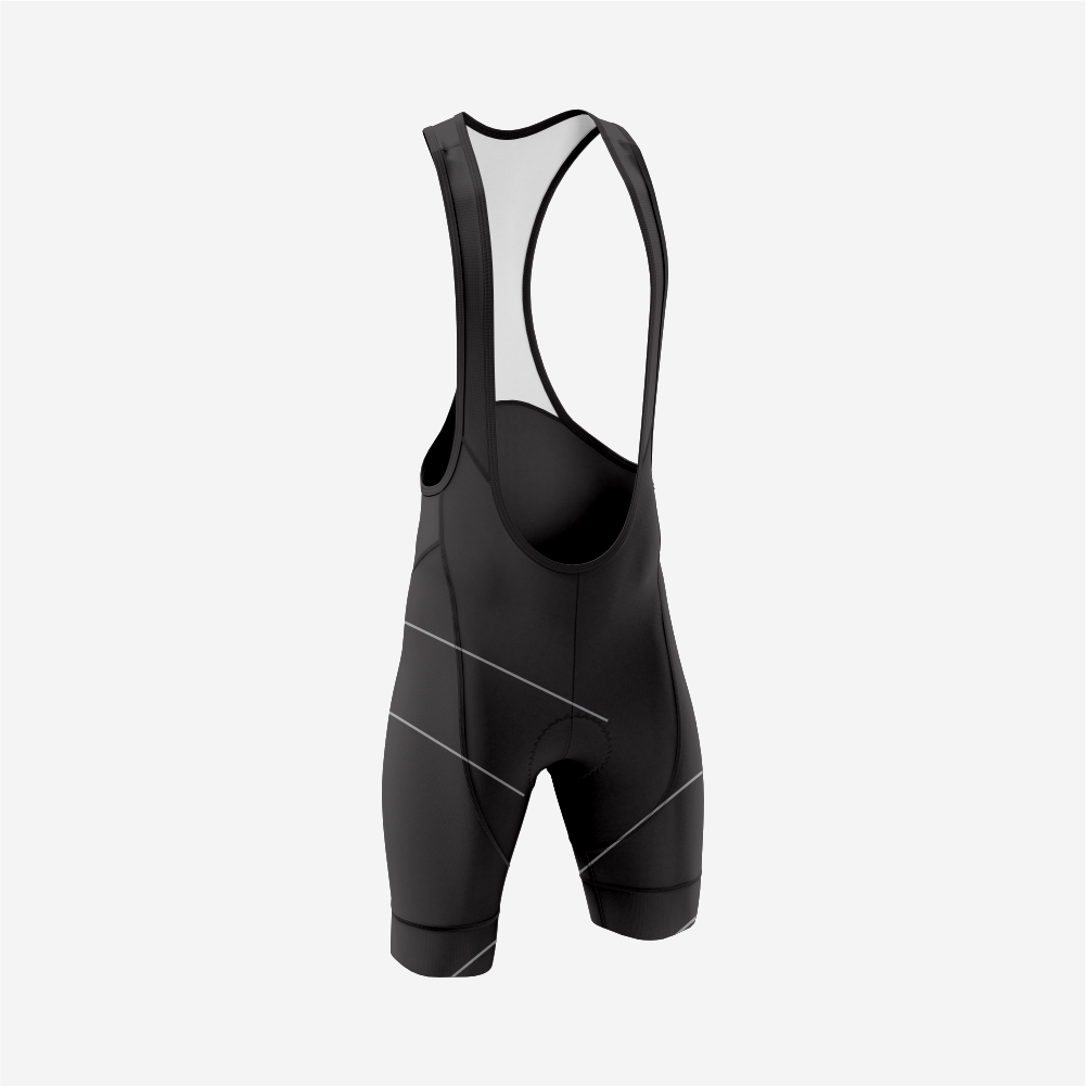 Dark Gray Performance Cycling Jersey and Shorts Set