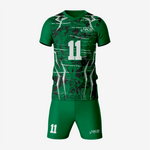 Premium Custom Green Volleyball Uniform Set - K2 Sportswear | Custom Sports Uniforms & Apparels - K2 Sportswear