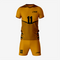Golden/Black Custom Volleyball Uniform Set for Teams