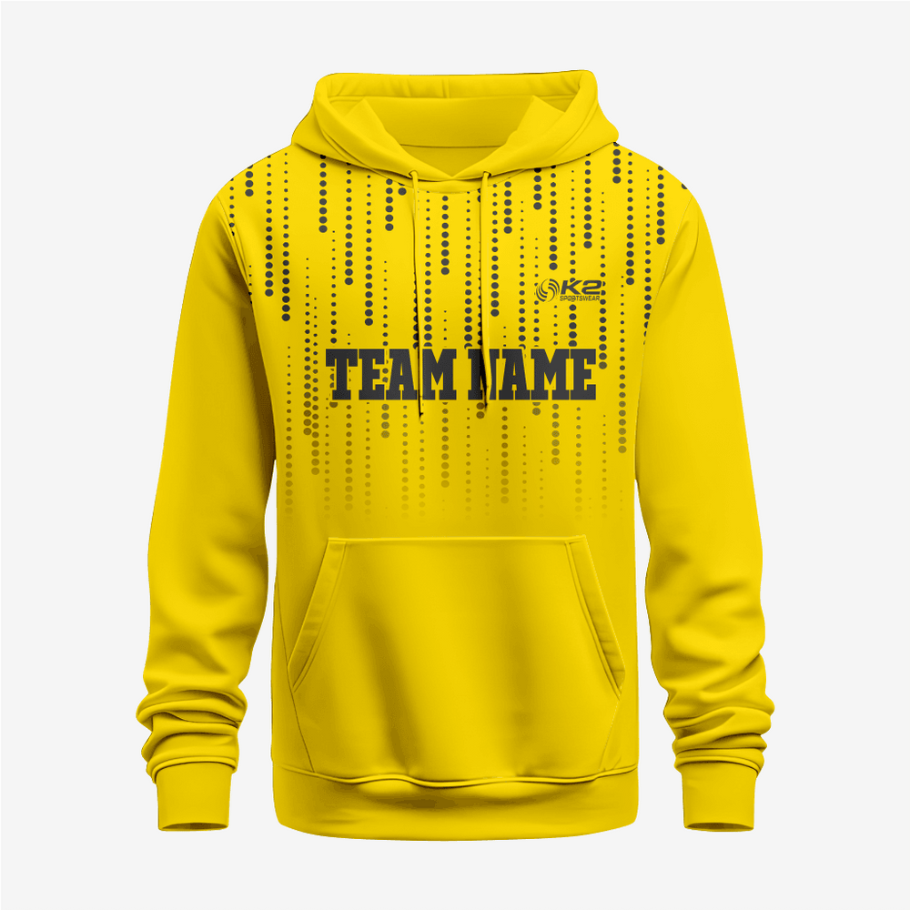 Custom Wrestling Hoodie in Yellow – Athletic Fit