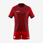 Personalized Rugby Jersey & Shorts Set in Dark Red - K2 Sportswear | Custom Sports Uniforms & Apparels - K2 Sportswear