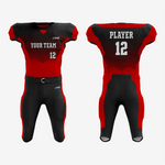 Lightweight Red and Black American Football Kit – Stay Cool - K2 Sportswear | Custom Sports Uniforms & Apparels - K2 Sportswear