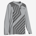 Custom Ice Hockey Jersey in Gray - K2 Sportswear | Custom Sports Uniforms & Apparels - K2 Sportswear