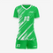 Team Ready Custom Paris Green Volleyball Uniform Set for Winning Teams