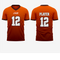 Personalized Orange Football Fan Jersey for Men & Women