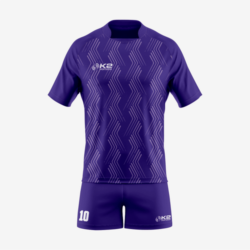 Custom Fit Indigo Rugby Uniform for Teams - K2 Sportswear | Custom Sports Uniforms & Apparels - K2 Sportswear
