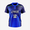 Men/Women Custom Softball 2 Button Jersey/Pant in Indigo/Blue