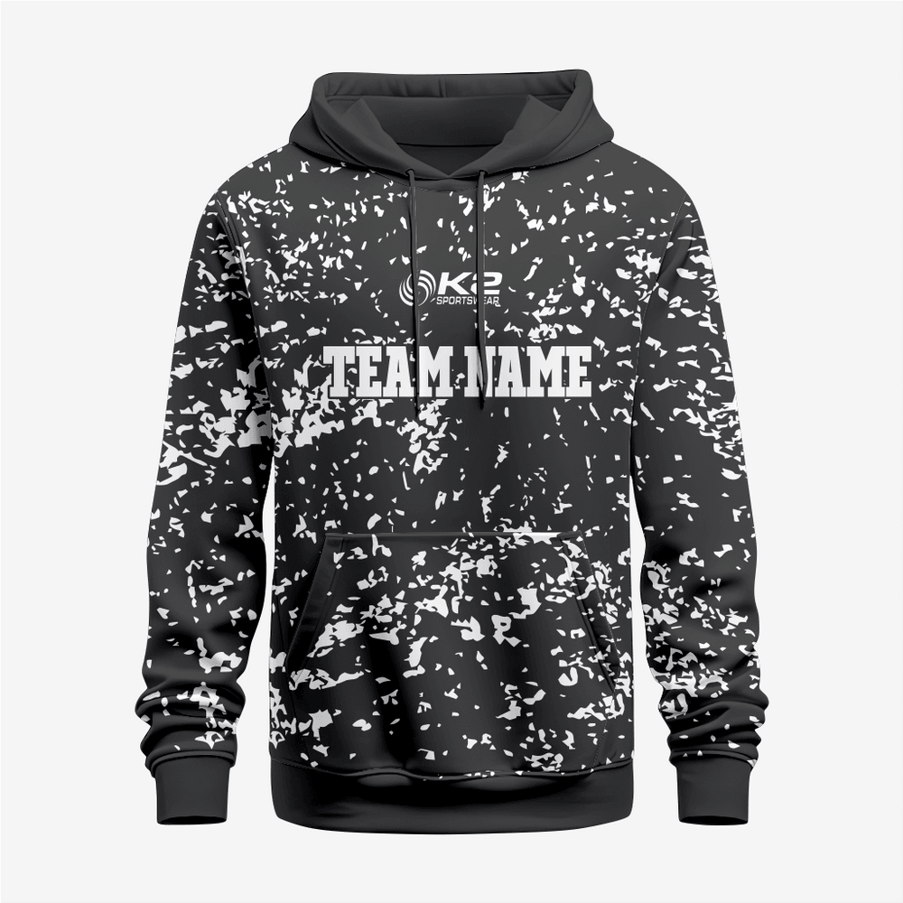 Gray Custom Wrestling Hoodie – Personalized Team Gear
