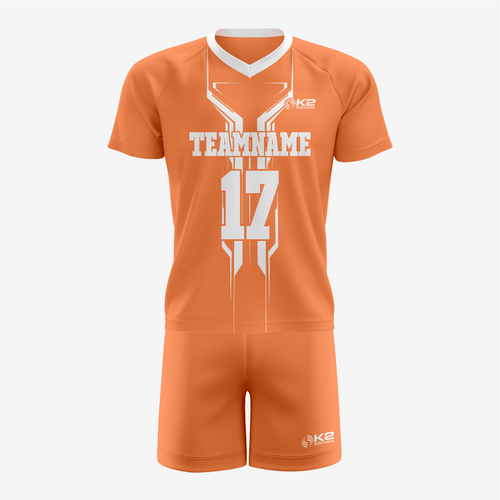 Personalized Orange Lacrosse Uniform – Pro Fit - K2 Sportswear | Custom Sports Uniforms & Apparels - K2 Sportswear