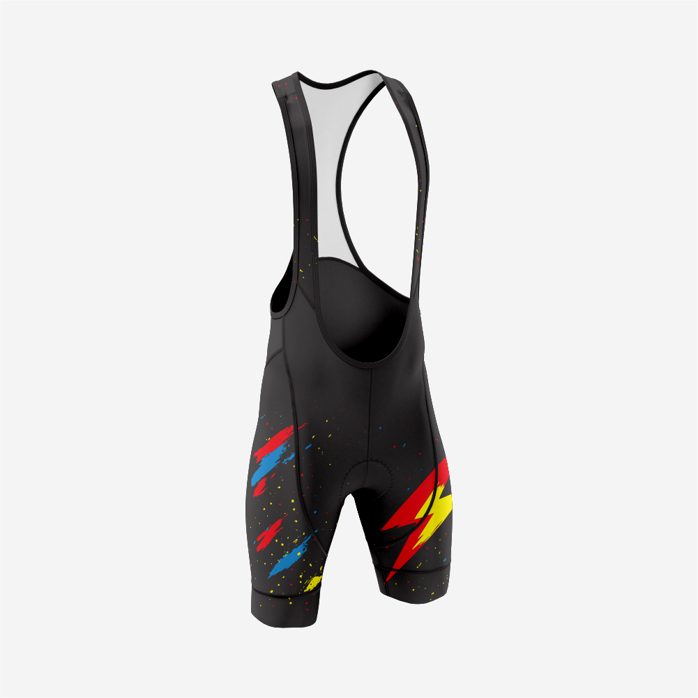 Lightweight Men's Bike Bib Shorts Black