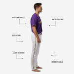 Custom Baseball Uniform - Full Button Jersey & Pants Team Name & Number Set