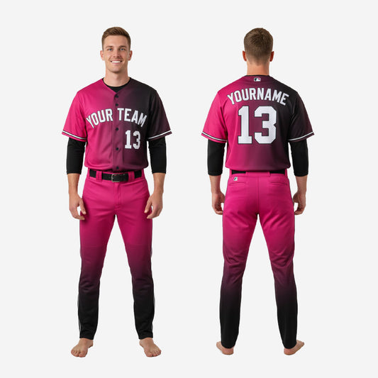 Personalized Baseball Uniform - Custom Jersey & Pants Uniform Set