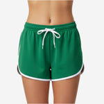 Personalized Cheer Practice Shorts - Custom Team Athletic Running Shorts Green