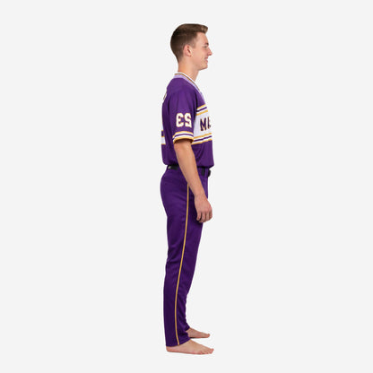Personalized Youth Baseball Jersey & Pants - Custom Team Uniform Set in Purple