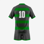 Custom Green/Gray Rugby Gear for Your Team - K2 Sportswear | Custom Sports Uniforms & Apparels - K2 Sportswear