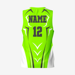 Custom Men's Green Yellow Lacrosse Pinnie - K2 Sportswear | Custom Sports Uniforms & Apparels - K2 Sportswear