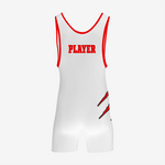 Custom White/Red Wrestling Singlet – Men's and Women's - K2 Sportswear | Custom Sports Uniforms & Apparels - K2 Sportswear